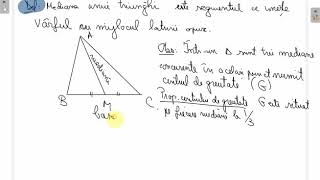 Proprietatile triunghiului isoscel clasa a VI a  wwwsupermeditatiiro [upl. by Otcefrep737]