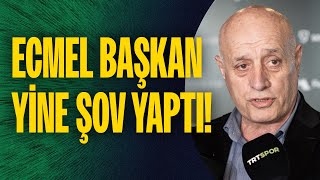 Ecmel Başkan yine şov yaptı Tuvalete kaçan Büyükekşiyi yakaladı Divan Başkanıyla kapıştı [upl. by Ahsaetan]