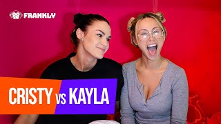 First Kiss is Always a Good Story 💋  Cristy Lawrence vs Kayla Wilde [upl. by Ocsic]