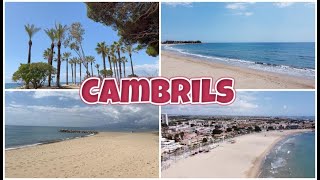 CAMBRILS 🇪🇸 SPAIN 4K  Town amp Beach  Costa Daurada [upl. by Sabian838]