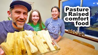 Farm Raised Christmas Tamales Like Grandma Used to Make [upl. by Waine169]