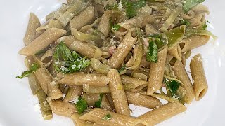 PASTA CARCIOFI E PANCETTA [upl. by Yonah]