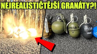 TYHLE GRANÁTY POUŽÍVÁ ARMÁDA PŘI VÝCVIKU  Pyrosoft Grenades  Airsoft CZSK [upl. by Kim]