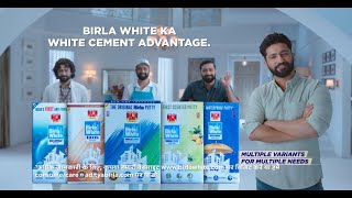 Birla White Wallcare Putty Putty Whitest Toh Deewarein brightest  Ft Vicky Kaushal [upl. by Eleanor334]