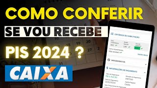 Como conferir se vou ter direito a receber o PIS 2024–Como saber se sou Habilitado ao PIS PASEP [upl. by Carli]