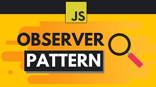 Javascript Design Patterns 5  Observer Pattern [upl. by Atiuqahs]