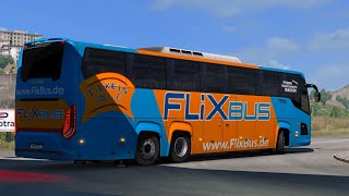 scania touring Bus mod driving gameplay  Ets2 v131 [upl. by Einahpets846]