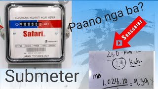 PAANO MAG COMPUTE NG Submeter [upl. by Marrilee990]