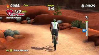 EA Sports Active 2 Mountain Biking Gameplay [upl. by Kane]