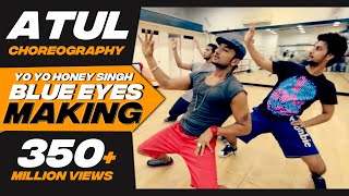 Blue Eyes Dance Rehearsal Yo Yo Honey Singh I Atul Jindal Choreography I BigDanceCentre [upl. by Llerut]