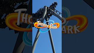 The Top 5 Rollercoasters at Thorpe Park thorpepark themepark [upl. by Shaya]