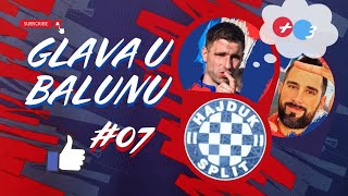 GLAVA U BALUNU 07🔴🔵PLUS 3 BODA za HAJDUK I RIJEKU DINAMO IZVUKAO BOD [upl. by Karie]