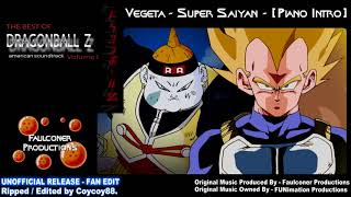 Vegeta  Super Saiyan  Piano Intro  Bluray Rip  Faulconer Productions [upl. by Anawed519]