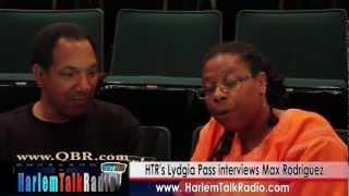 Max Rodriguez Harlem Book Fair Interview [upl. by Shelburne978]