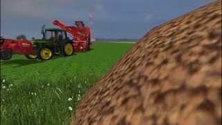 Grimme Rootster und Grimme FT300 Rübenroder Combination by LSEUCOM [upl. by Bollinger]