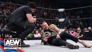 The Patriarch Christian Cage responds to Adam Copeland’s challenge  112923 AEW Dynamite [upl. by Duffy]