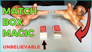 Matchbox Magic Trick With Tutorial  Matchbox Magic Pakistan Magic Tricks [upl. by Kroo]