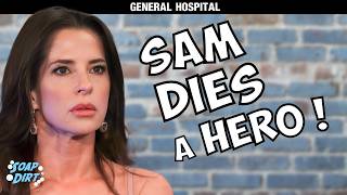 General Hospital Sam Dies a Hero  Saves Alexis and Lulu Both gh [upl. by Scrogan]