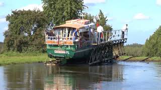 Elblag inclined boat lift Poland [upl. by Ayram196]