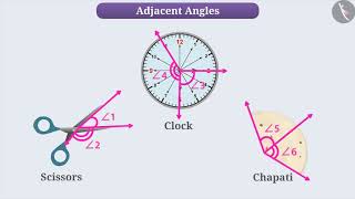 Adjacent Angles  Part 11  English  Class 7 [upl. by Abocaj]