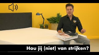 Hou jij niet van strijken Probeer dit Jersey Hoeslaken  Beter Bed [upl. by Haroppiz965]