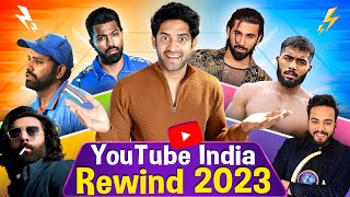 YOUTUBE INDIA REWIND 2023 FT ORRY amp ANKIT BAIYANPURIYA [upl. by Lleznol]