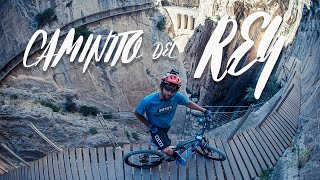 El Caminito del Rey on a mountain bike [upl. by Fay]