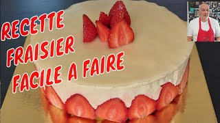 Recette du fraisier [upl. by Namajneb]