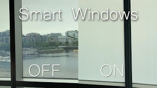 Smart Glass  Smart Window Technology [upl. by Enomrej]