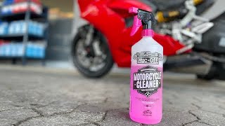 Mucoff motorcycle cleaner review [upl. by Nonie748]