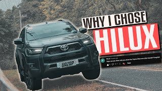 Why I Chose the Toyota Hilux Conquest 4x4 AT Over Other Pickups [upl. by Noella]