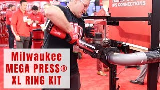 Milwaukee MEGA PRESS® XL Ring Kit ahrexpo [upl. by Eillas]