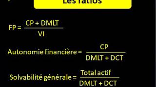 Lanalyse du bilan financier les ratios [upl. by Margalo725]