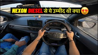 New Nexon Diesel Facelift Drive 🔥 Nexon Diesel की बात ही अलग है👌 [upl. by Gnex]