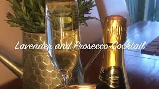 How to make a Lovely Lavender and Prosecco Cocktail  Premier Estates Wine [upl. by Evanthe]