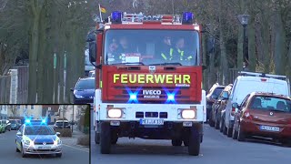 LF 1612 FF Radebeul Kötzschenbroda  FuStW Polizei Meißen [upl. by Fry619]