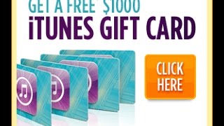 How To Get Free iTunes Gift Card Codes 2017 iOS and android [upl. by Mildred]