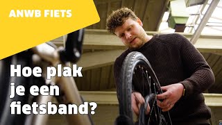 Je fietsband plakken tips van een fietsenmaker  ANWB Fiets [upl. by Hunfredo]