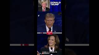 Donald Trump amp Kamala Harris  faced off 4k edits donaldtrump funny shorts feeds election2024 [upl. by Eissel]