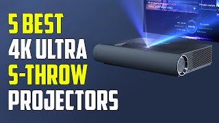 Top 5  Best 4K Ultra Short Throw Projectors 2023 [upl. by Palmore]