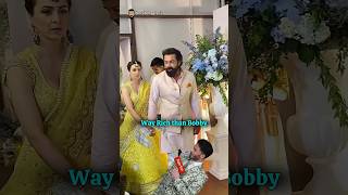 Bobby Deol amp his wife Tanya Net Worth Difference bollywood bobbydeol tanyadeol [upl. by Volotta69]