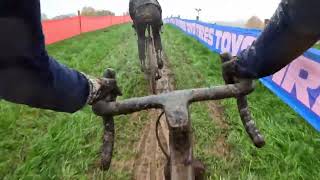 Cyclocross World Cup Overijse  GoPro Lap 2022 [upl. by Mailiw792]