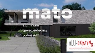 mato  aluminium gevelbekleding op maat [upl. by Yasmine22]