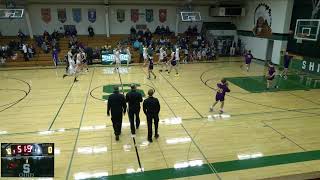 Shiocton High School vs Kewaunee High School Mens JV Basketball [upl. by Eirrot]