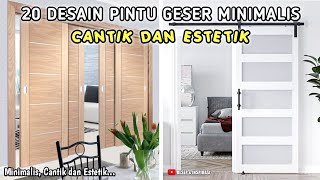 20 DESAIN PINTU GESER MINIMALIS CANTIK DAN ESTETIK [upl. by Demetra907]