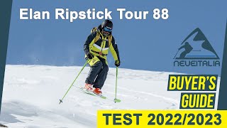 Elan Ripstick Tour 88  NeveItalia SkiTest 20222023 [upl. by Refitsirhc]