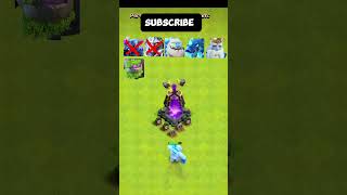 Monolith Vs Troops  clashofclans coc [upl. by Tori276]