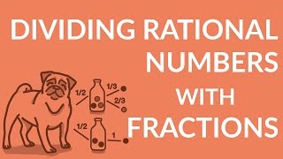 ʕ•ᴥ•ʔ Dividing Rational Numbers with Fractions with an Easy Trick [upl. by Forbes]