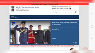 How to apply online Indian visa from Pakistan Video Part 1 [upl. by Damara598]