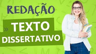 TEXTO DISSERTATIVO CARACTERÍSTICAS DA REDAÇÃO  Profa Pamba [upl. by Therine]